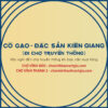 Cô Gạo - Đặc sản Kiên Giang - Đi chợ truyền thống
